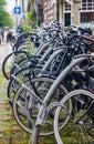 Street bicycle parking point