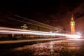 The street of bigben at night