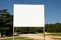 Street blank advertising billboard display, announcement table. Advertising agencies. Royalty Free Stock Photo