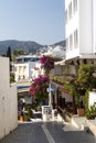 A street in Bodrum / Turkey Royalty Free Stock Photo