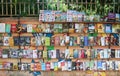 Street book shop. Second hand book shop in India. Street market of India. Street markets of India. 20 September 2022 Prayagraj