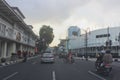 Street in braga bandung indonesia