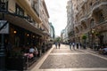 Street of Budapest, old town Royalty Free Stock Photo