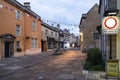 A street and building in the old village of Corsham, England Royalty Free Stock Photo