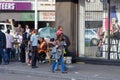 Street in Bulawayo City, Zimbabwe Royalty Free Stock Photo