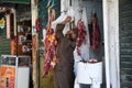 Street Butcher in Aswan Market