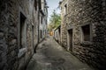 Street in Buzet, Croatia