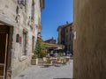 Street Cafe in Cite Carcassonne