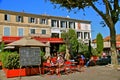 Street Cafe Provence Royalty Free Stock Photo