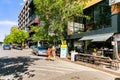 Street cafe and restaurants at Moboneng precinct in Johannesburg central business district