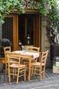 Street cafes in Bolzano, South Tyrol