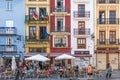 Street cafes in Valencia