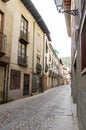 Street in Villafranca del Bierzo. Spain