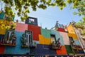 Street of Caminito in District Boca of Buenos Aires