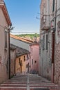 Street of Campobasso Royalty Free Stock Photo