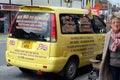 Street canvassing by UKIP in Bridlington, UK, for exit from the European union.