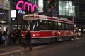 Street Car at Dundas Square, Toronto