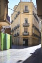 Street of Cartagena next to Molinete Archaelogical Park