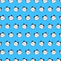 Street cat - emoji pattern 02