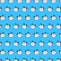 Street cat - emoji pattern 36