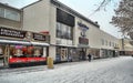 Street in the center of Imatra