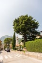 Street in Center of Menaggio on Como Lake