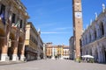 Street in a center of Vicenza