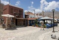 Street in Chalki island Royalty Free Stock Photo