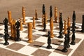 Street Chess outdoor Royalty Free Stock Photo