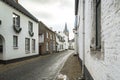 Historic city of Thorn known for its white houses Royalty Free Stock Photo