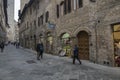 A street in San Gimignano city center, Italy Royalty Free Stock Photo