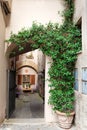 Street of the city Orvieto, Italy, Umbria. Royalty Free Stock Photo