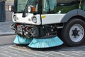 Street cleaner vehicle Royalty Free Stock Photo