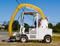 Street Cleaner Vehicle Royalty Free Stock Photo