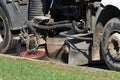 Street cleaner vehicle Royalty Free Stock Photo