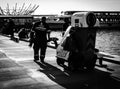 Street Cleaners In Kadikoy Center Of Istanbul - Turkey