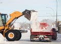 Street cleaning in winter