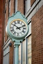 Street Clock Royalty Free Stock Photo