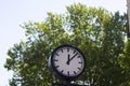 Street clock Royalty Free Stock Photo