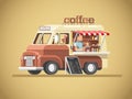 Street coffee van