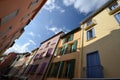 Street in Collioure in France Royalty Free Stock Photo