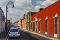 Street of the colonial historic centre