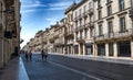 Street Cours De L\'Intendance In The City Of Bordeaux In France