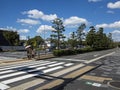 Street crossing in Kyoto