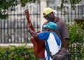 Street cuban musicians