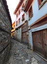 Street in Cumalikizik Village, Bursa, Turkey. Home, house