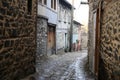 Street in Cumalikizik Village, Bursa, Turkey