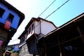 Street in Cumalikizik Village, Bursa, Turkey. Home, house Royalty Free Stock Photo