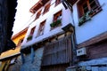 Street in Cumalikizik Village, Bursa, Turkey. Home, house. Yildirim, ottoman Royalty Free Stock Photo