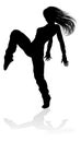 Street Dance Dancer Silhouette